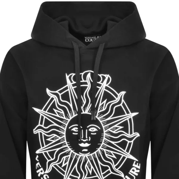 Versace Black sun logo